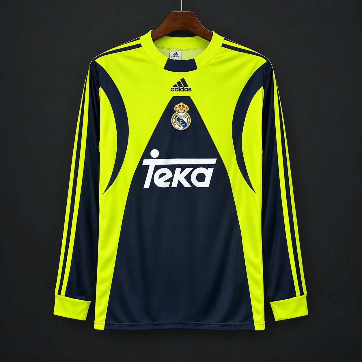 Real Madrid 1999/00 Goalkeeper Manga Longa